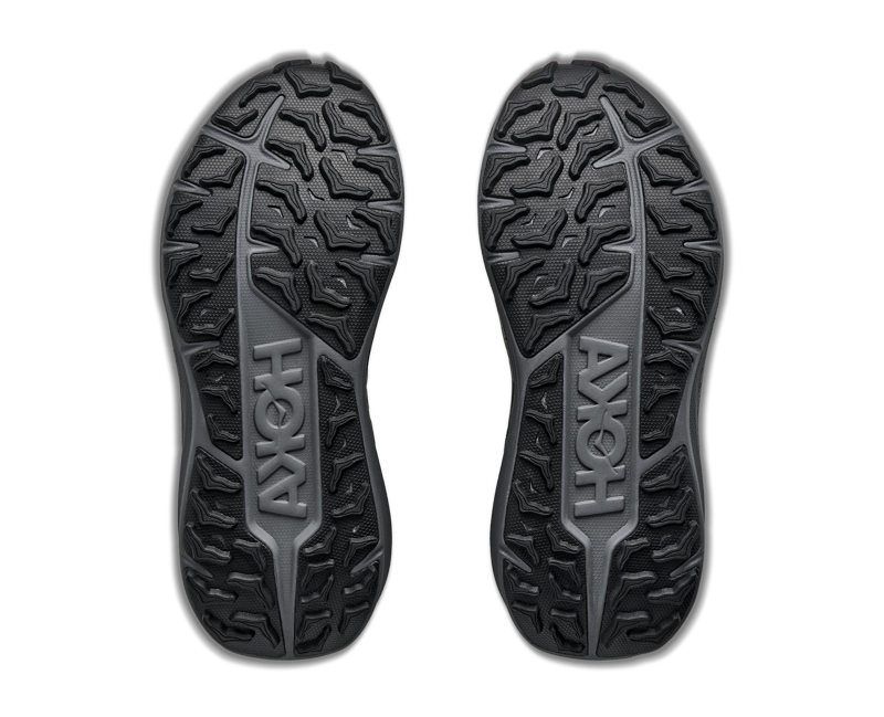 Hoka Men's Stinson 8 in Black/Outer Orbit-6