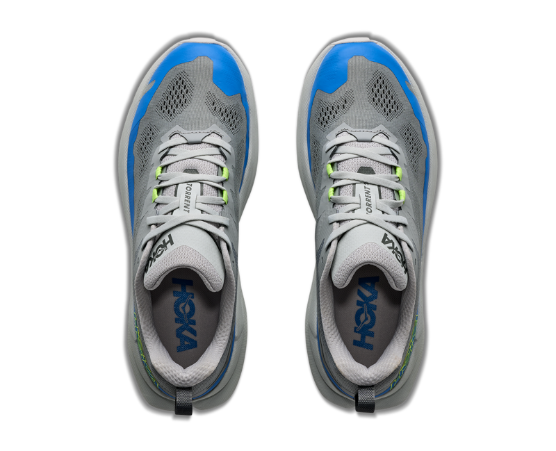 Hoka Men's Torrent 5 in Galactic Grey/Stardust-5