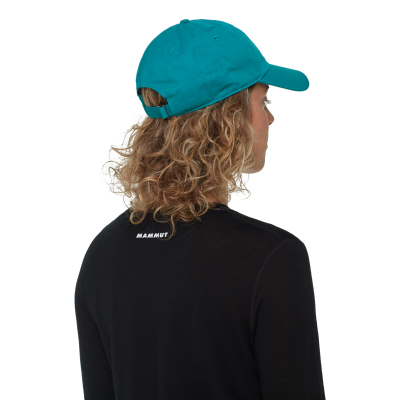 Mammut Baseball Cap in Deep Teal-2