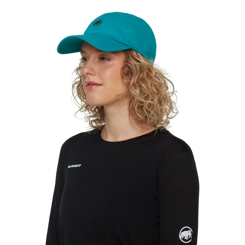 Mammut Baseball Cap in Deep Teal-1