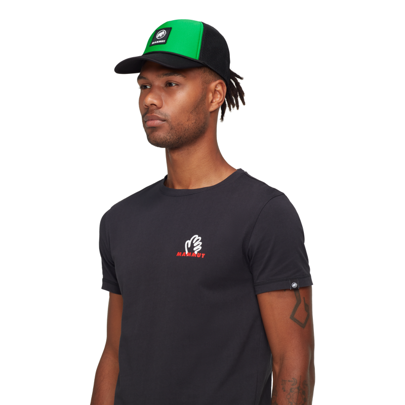 Mammut Crag Cap Logo in Pinea-3