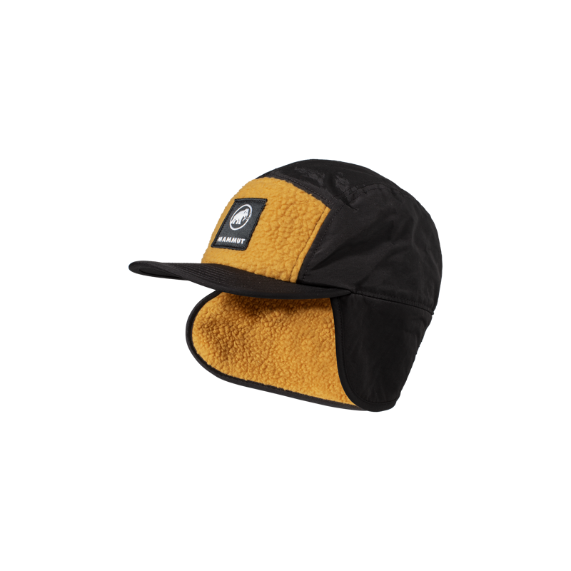 Mammut Fleece Cap in Black-Cheetah