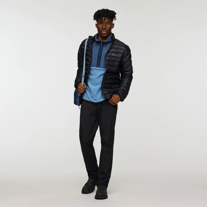 Cotopaxi Men's Amado Fleece Pullover in Deep Sea and Fjord-2