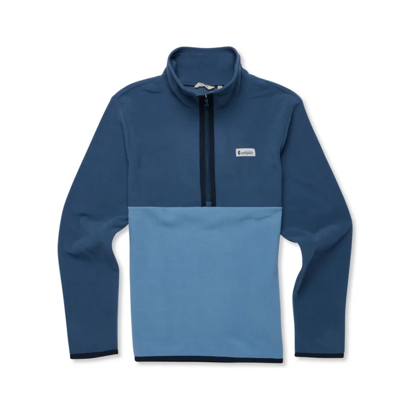 Cotopaxi Men's Amado Fleece Pullover in Deep Sea and Fjord