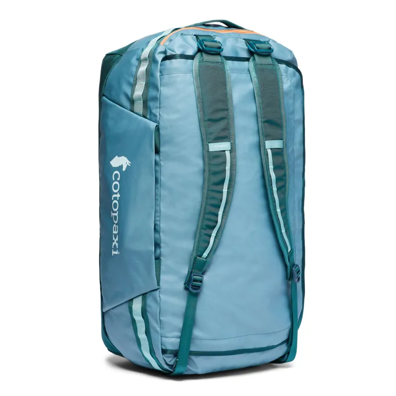 Cotopaxi Allpa Getaway 70L Duffel in Blue Spruce/Abyss-3