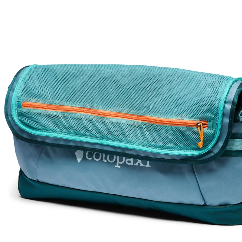Cotopaxi Allpa Getaway 70L Duffel in Blue Spruce/Abyss-4
