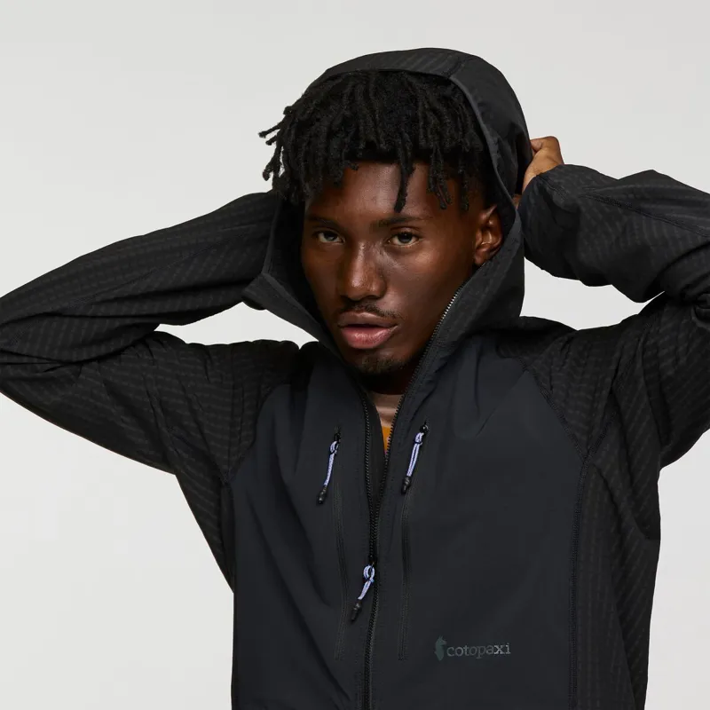 Cotopaxi Men's Yermo Hooded Softshell Jacket in Black-3