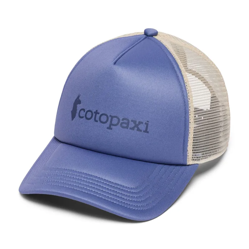 Cotopaxi Vintage Trucker Hat in Blue Smoke
