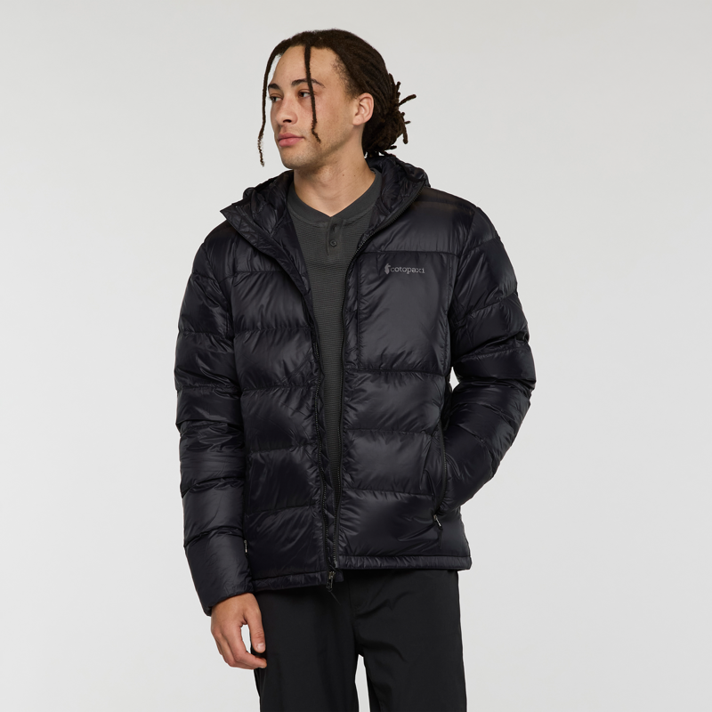Cotopaxi Men's Fuego Max Down Hooded Jacket in Black-2