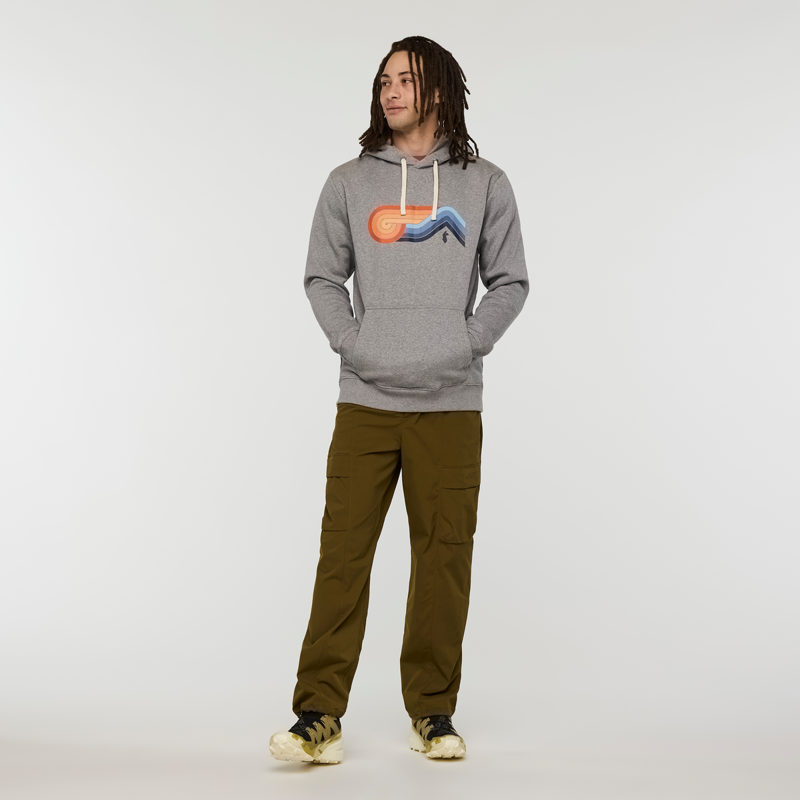 Cotopaxi Men's Melting Sunset Pullover Hoodie in Heather Grey-2