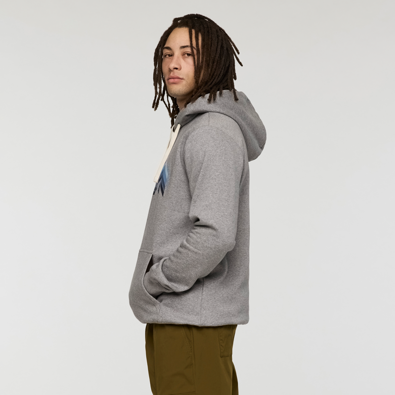 Cotopaxi Men's Melting Sunset Pullover Hoodie in Heather Grey-4