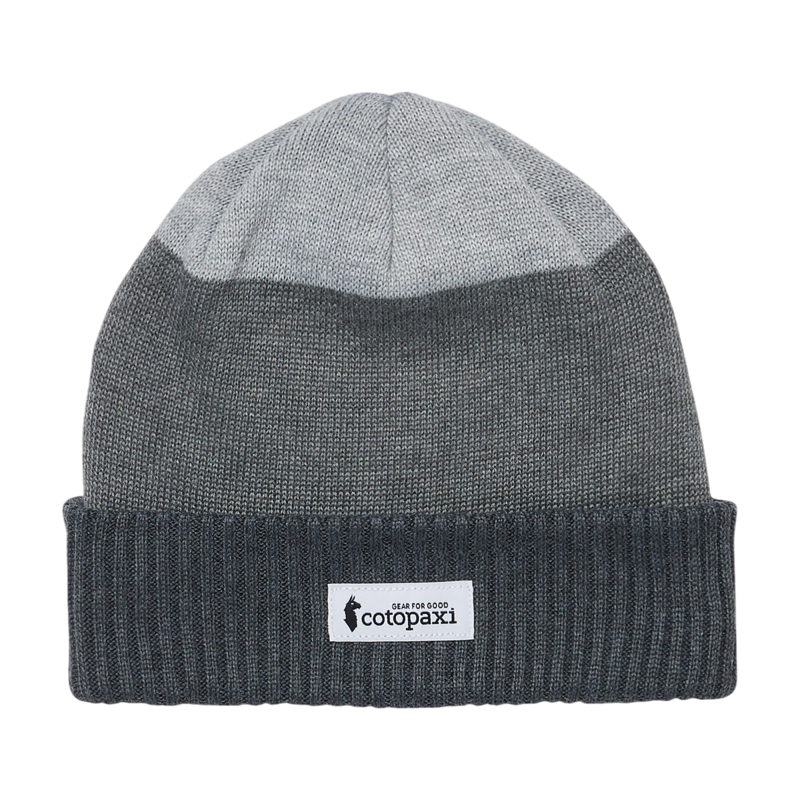 Cotopaxi Alto Beanie in Charcoal and Cinder