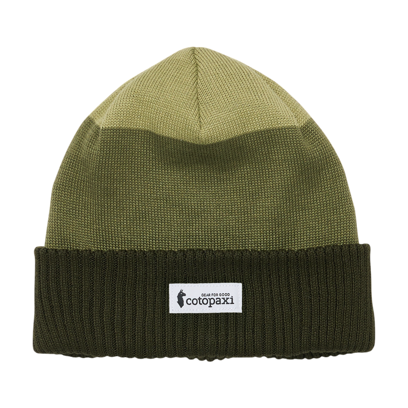 Cotopaxi Alto Beanie in Woods and Fatigue