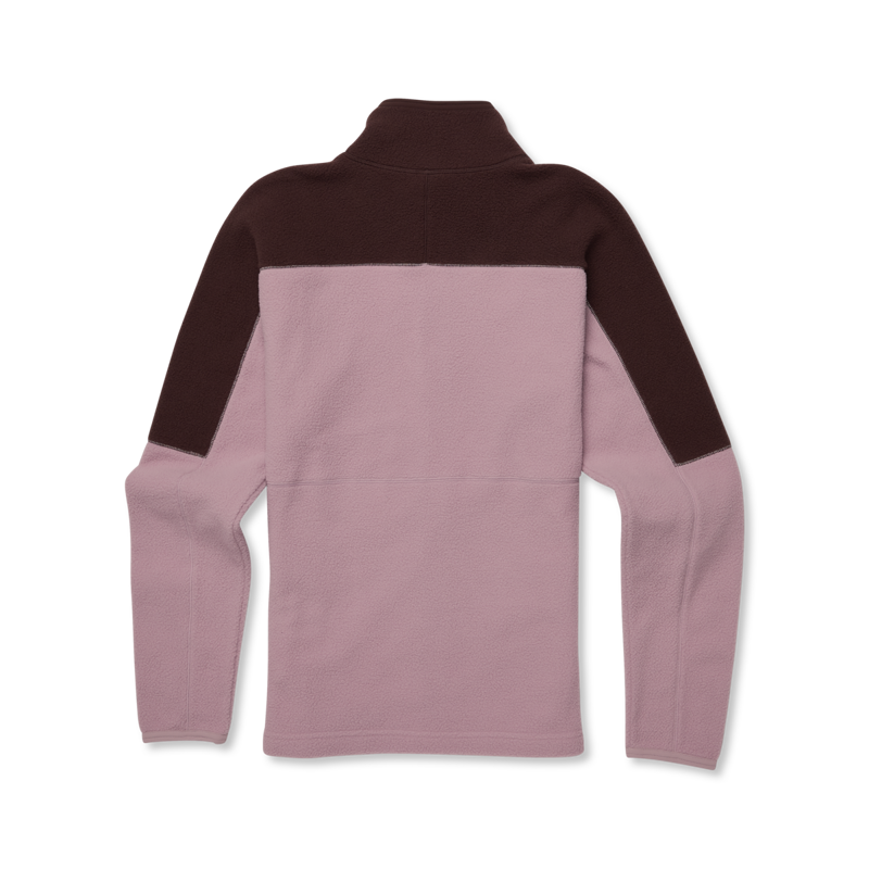 Cotopaxi Women's Abrazo Fleece Full-Zip Jacket in Coffee and Quartz-1