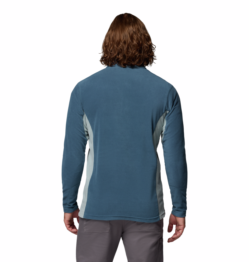 Columbia Men's Klamath Range II Half Zip Fleece in Everblue/Crushed Blue-2