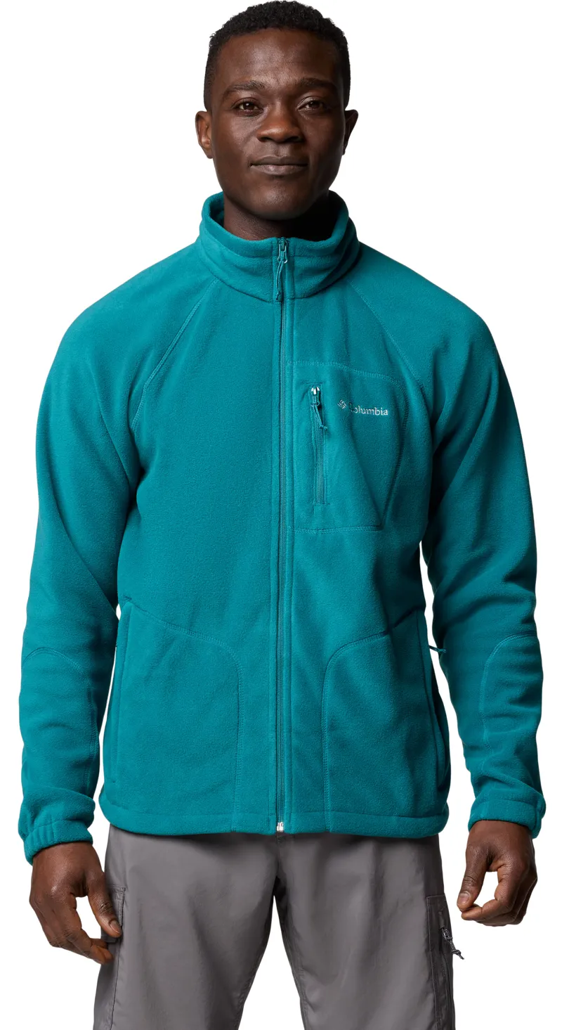 Columbia Men's Fast Trek II Full Zip Fleece in River Blue