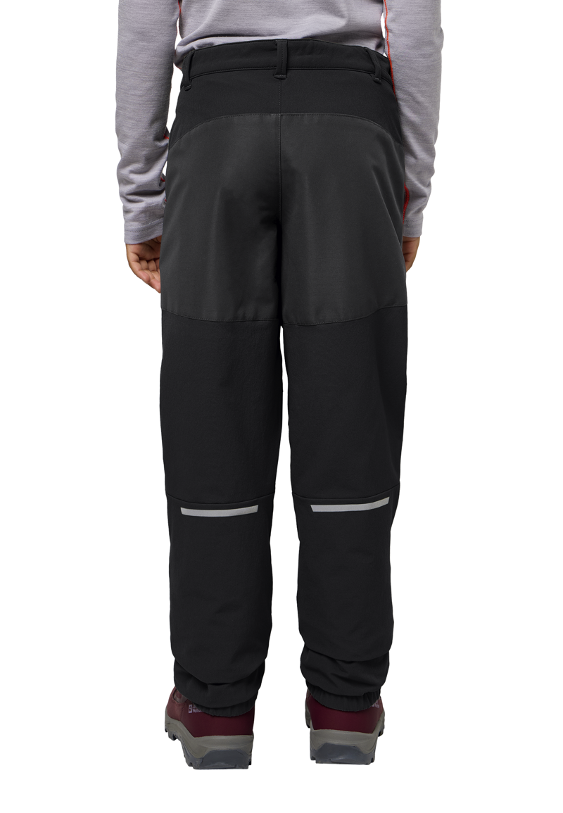 Jack Wolfskin Kid's Rascal Winter Pants in Black-2