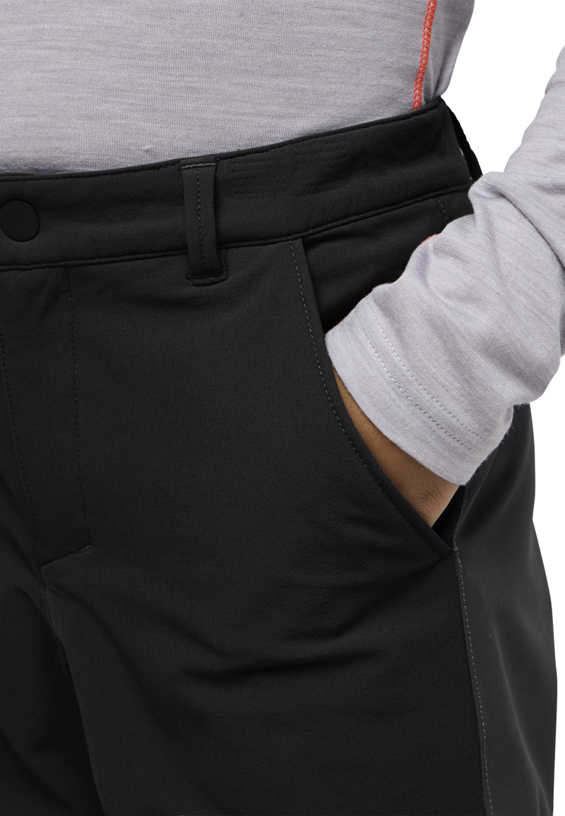 Jack Wolfskin Kid's Rascal Winter Pants in Black-3