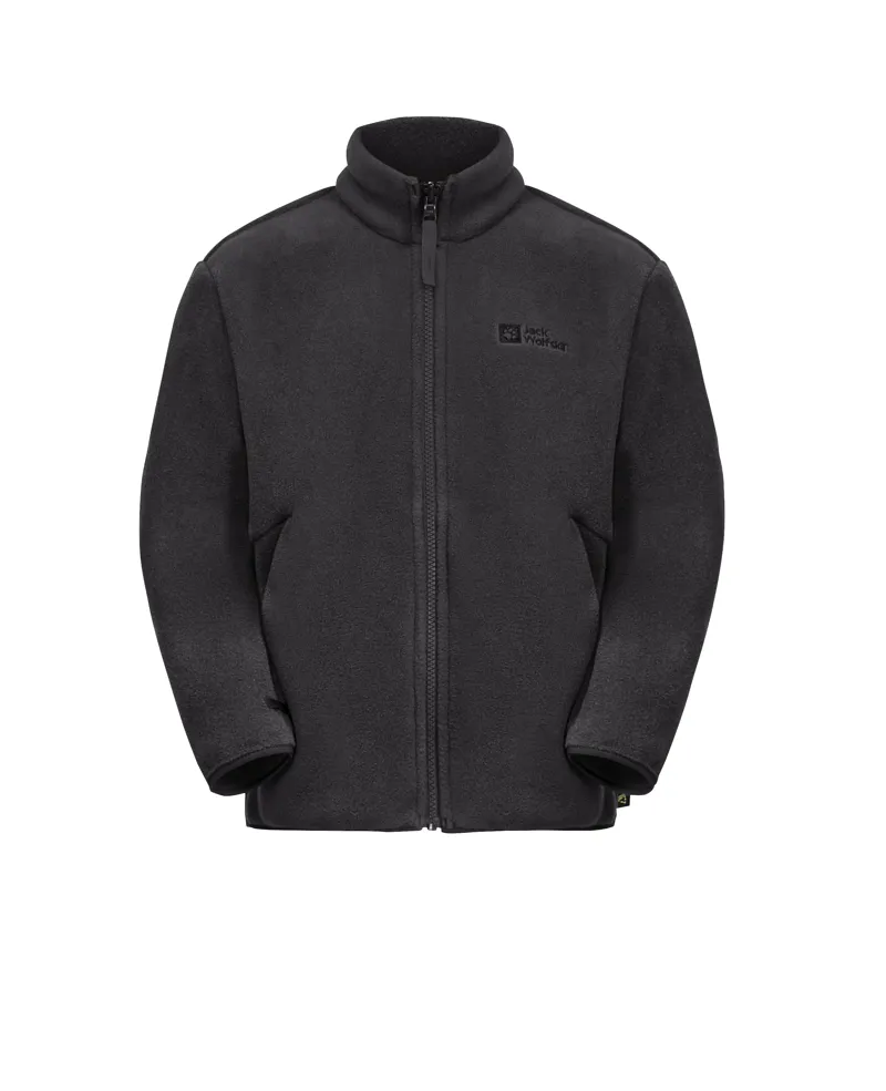 Jack Wolfskin Kid's Iceland 3in1 Jacket in Phantom-2