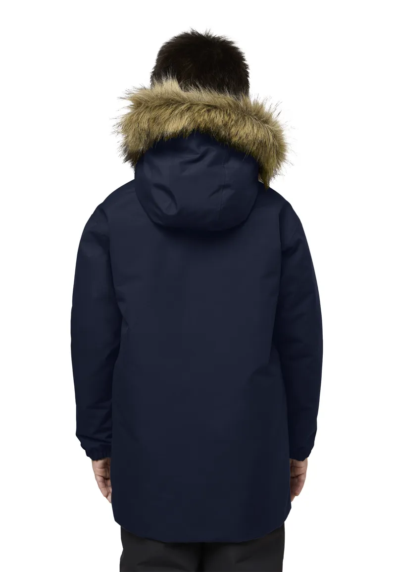 Jack Wolfskin Boy's Cosy Bear Jacket in Night Blue-3