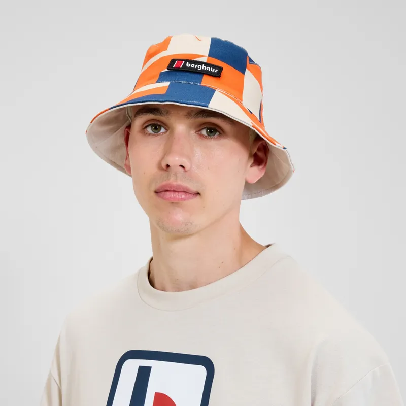 Berghaus 1997 Reverse Bucket Hat in Grey-1