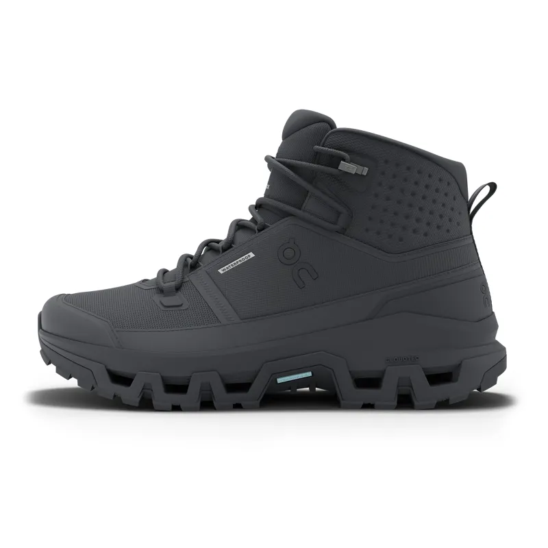 On Running Men's Cloudrock Mid Waterproof in Black-1