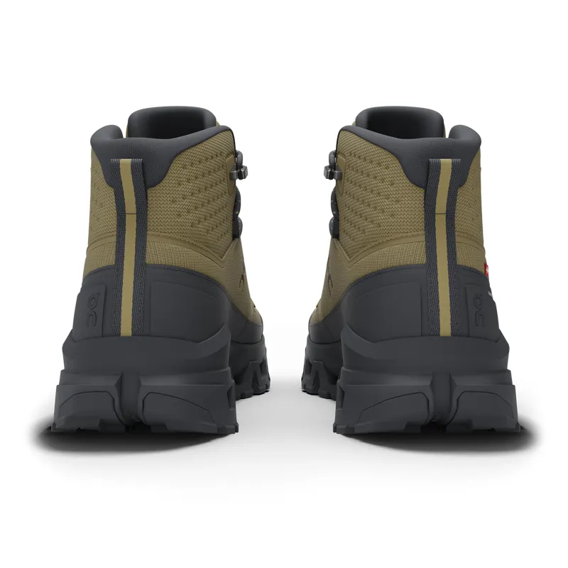 On Running Men's Cloudrock Mid Waterproof in Hunter/Black-4