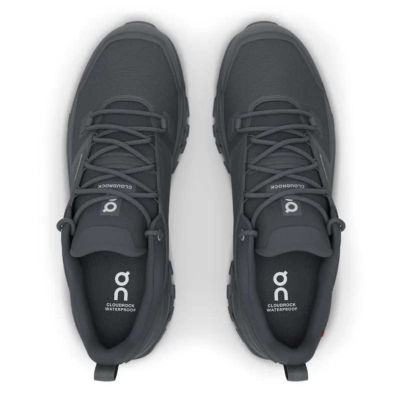 On Running Men's Cloudrock Low Waterproof in Black-3
