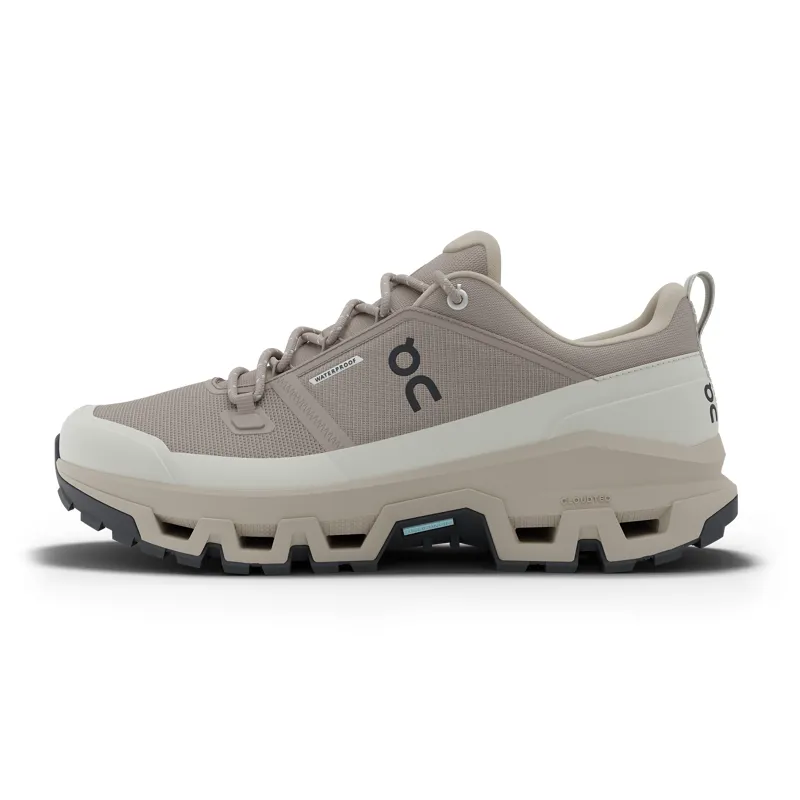 On Running Men's Cloudrock Low Waterproof in Cinder/Fog-1