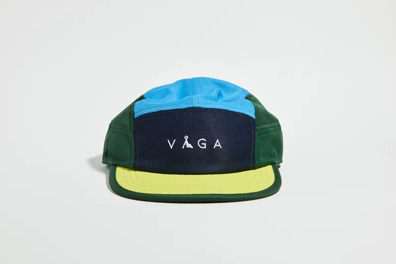 Vaga Club Cap in Bright Blue/Racing Green/Bright Yellow-1