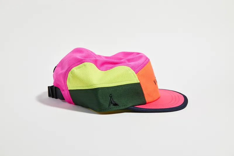 Vaga Club Cap in Neon Yellow/Green/Neon Pink/Navy Blue-3