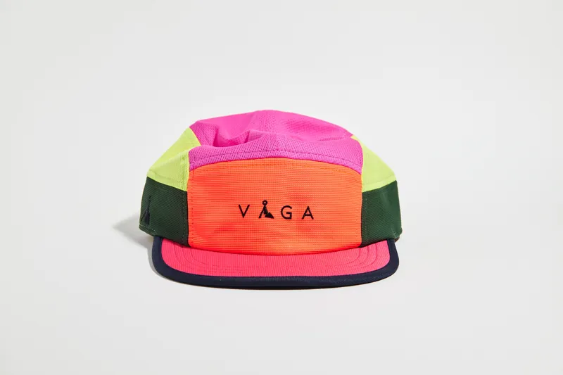 Vaga Club Cap in Neon Yellow/Green/Neon Pink/Navy Blue-1