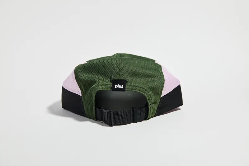 Vaga Club Cap in Utility Green/Black-2