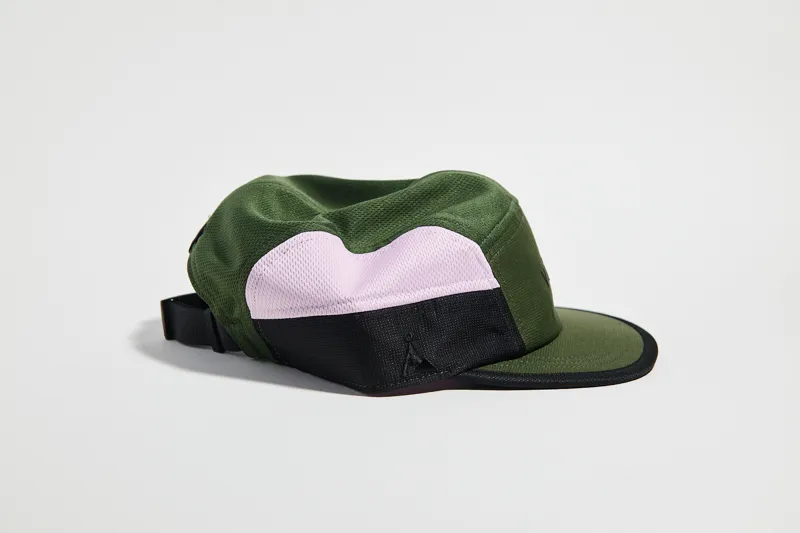 Vaga Club Cap in Utility Green/Black-3