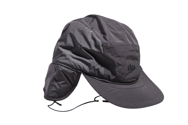 Vaga Padded Hiker Cap in Mid-Grey