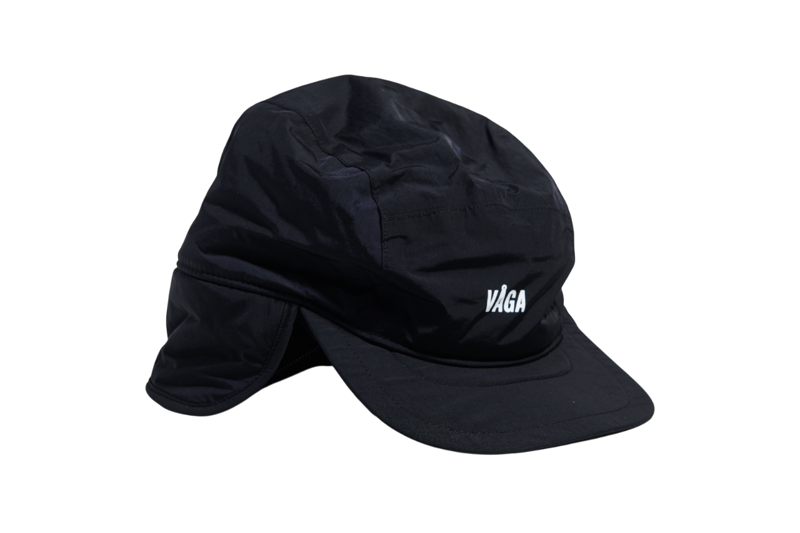 Vaga Padded Hiker Cap in Black