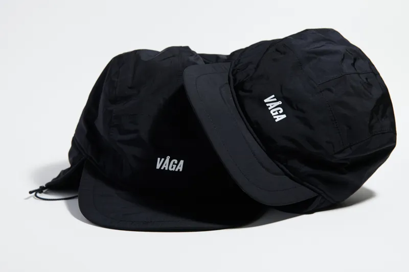 Vaga Padded Hiker Cap in Black-7