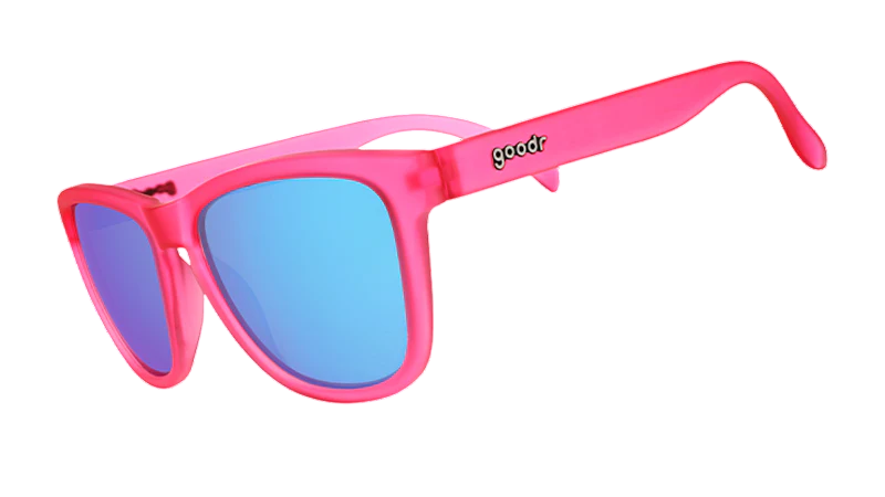Goodr Flamingos On a Booze Cruise Sunglasses