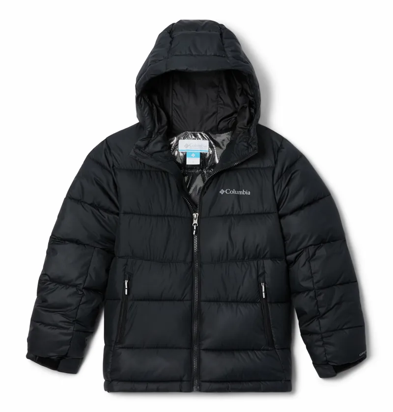 Columbia Kid's Pike Lake II Hooded Jacket in Black