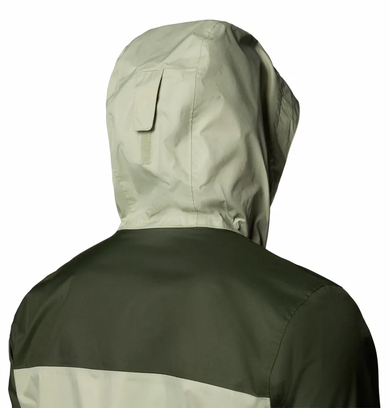 Columbia Men's Inner Limits III Jacket in Safari/Greenscape-4