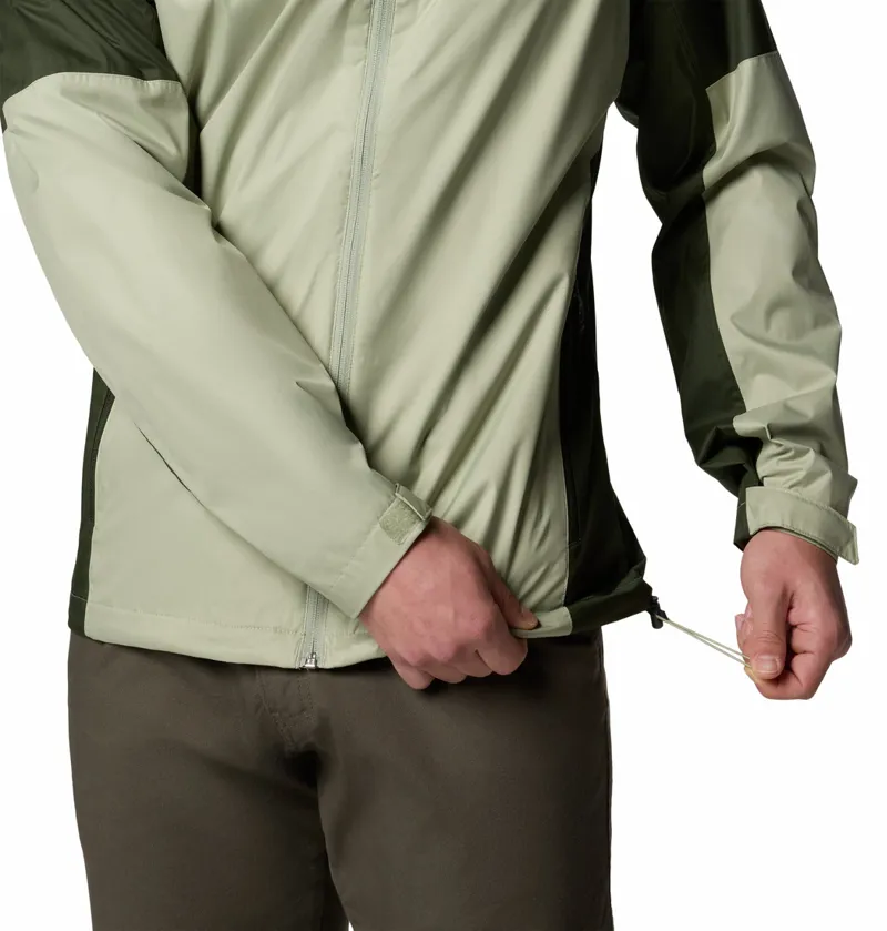 Columbia Men's Inner Limits III Jacket in Safari/Greenscape-5
