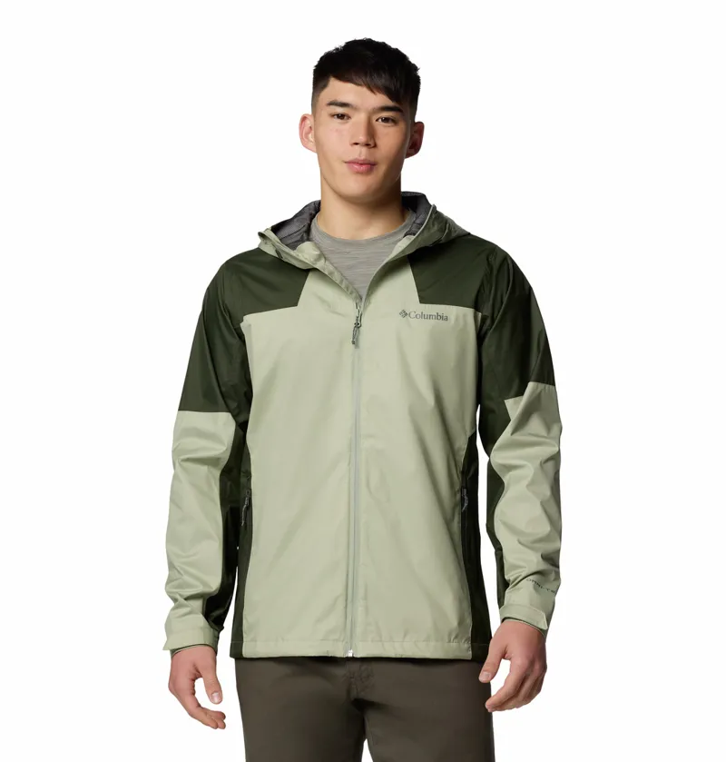 Columbia Men's Inner Limits III Jacket in Safari/Greenscape