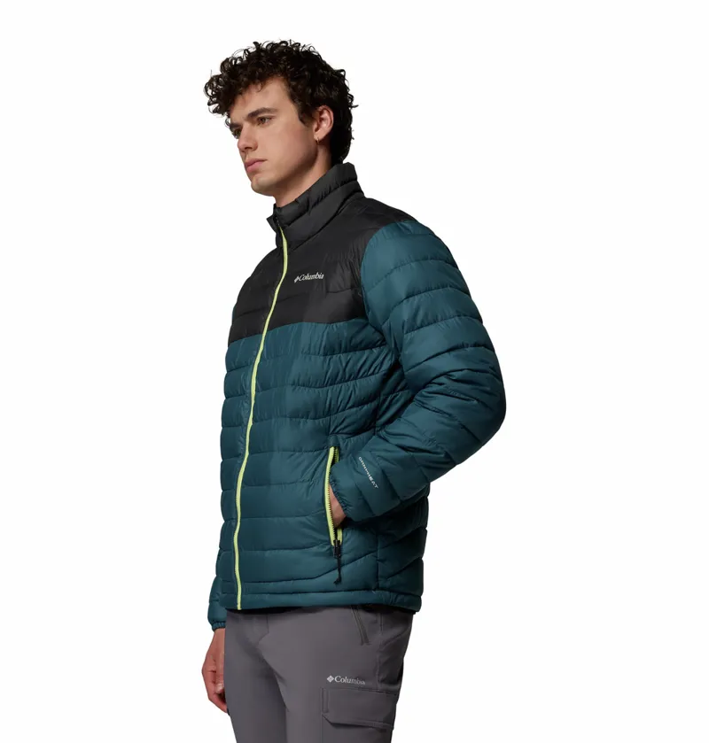 Columbia Men's Powder Lite II Jacket in Everblue/Shark-1