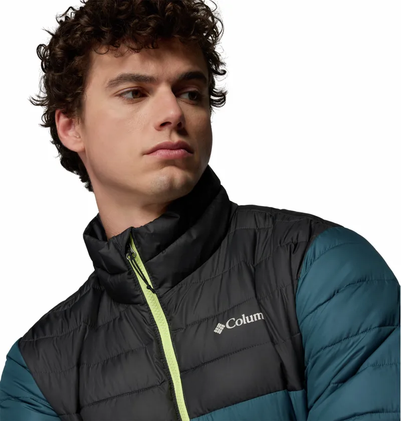 Columbia Men's Powder Lite II Jacket in Everblue/Shark-6