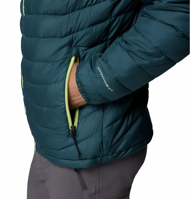 Columbia Men's Powder Lite II Jacket in Everblue/Shark-7