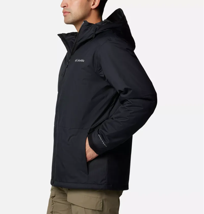 Columbia Men's Point Park II Waterproof Insulated Jacket in Black - Extended Sizing-2