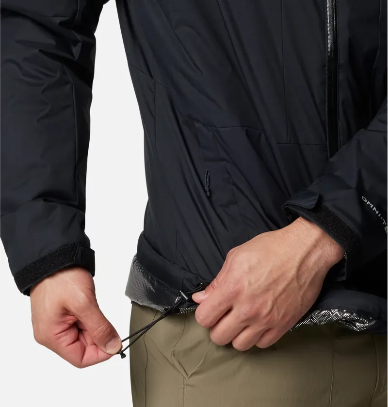 Columbia Men's Point Park II Waterproof Insulated Jacket in Black - Extended Sizing-5