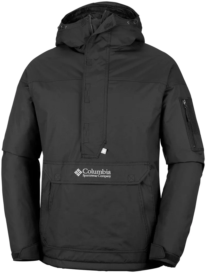 Columbia Men's Challenger II Insulated Pullover in Black-1