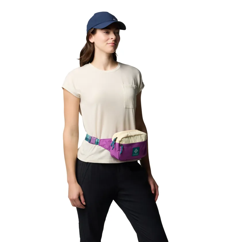 Columbia Trail Traveler Hip Pack in Lemon Wash/Razzle-6