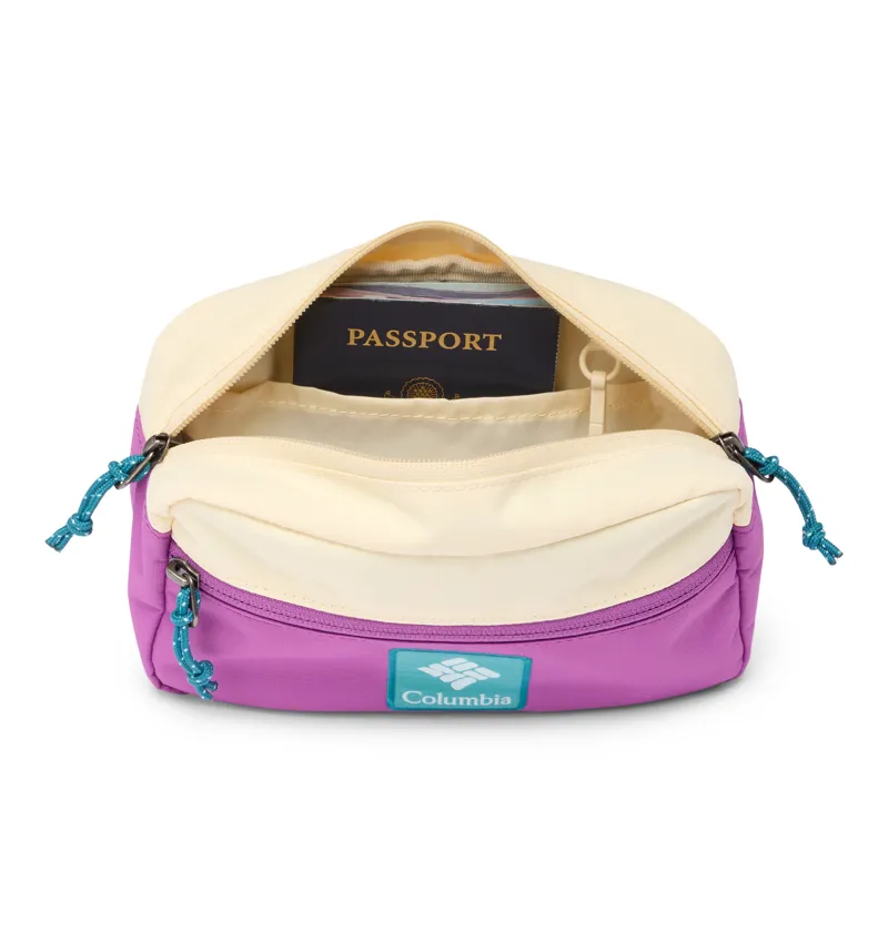 Columbia Trail Traveler Hip Pack in Lemon Wash/Razzle-1